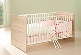 Babyzimmer Komplettset / Kinderzimmer komplett Set ELISA verschiedene Varianten in Eiche Sonoma / Weiß (ELISA 1) - 4