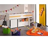 Parisot 2270 Comb Set Möbel Kinderzimmer – Reverse Comb Weiß Megeve Holz - 4