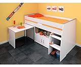 Parisot 2270 Comb Set Möbel Kinderzimmer – Reverse Comb Weiß Megeve Holz - 3