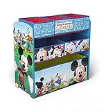 Spielzeugregal - Standregal - Aufbewahrungsregal 6 Boxen mit Motivauswahl (Mickey Mouse)