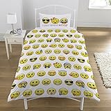 Emoji Multi Emojis Bettbezug-Set, Einzelbett - 2