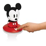 Philips Disney Micky Maus LED Nachtlicht, schwarz/rot, 717093016 - 