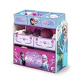 Spielzeugregal Frozen/Die Eiskönigin - Kinderzimmerregal für Mädchen - 