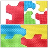 Puzzlematte 86 tlg. – Kinderspielteppich Spielmatte Spielteppich Schaumstoffmatte Matte bunt - 6