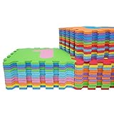 Puzzlematte 86 tlg. – Kinderspielteppich Spielmatte Spielteppich Schaumstoffmatte Matte bunt - 7